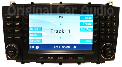 2005 2006 2007 Mercedes-Benz C Class OEM Comand Navigation Radio CD Player TYPE 203