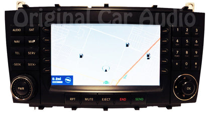 Refurbished 2005 2006 2007 Mercedes-Benz C Class OEM Comand Navigation Radio CD Player TYPE 203