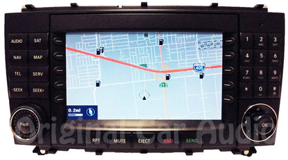2005 - 2009 Mercedes-Benz CLK Class OEM Command Non-Navigation Radio CD Player Display 203 Type