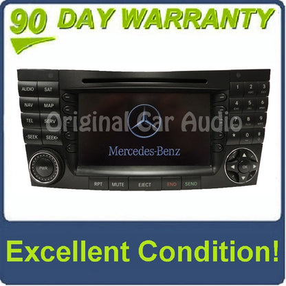 2004 - 2005 Mercedes Benz E-Class OEM Navigation Radio CD SAT Player Receiver