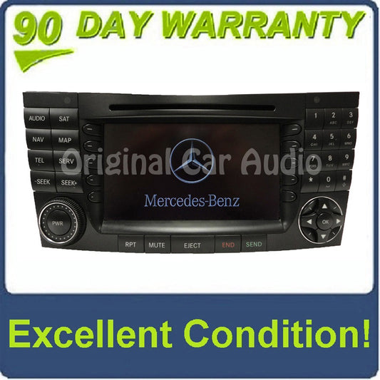 2004 - 2005 Mercedes Benz E-Class OEM Navigation Radio CD SAT Player Receiver