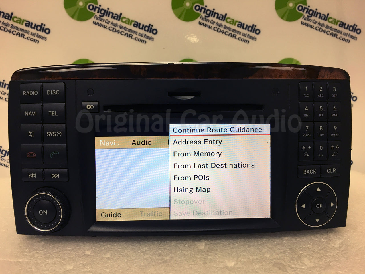 2009 Mercedes R-Class OEM Gracenote Navigation AM FM Sat Radio Media Receiver