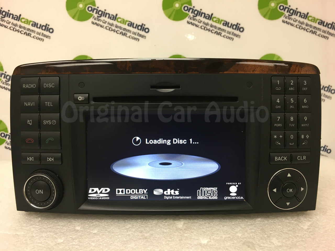 2009 Mercedes R-Class OEM Gracenote Navigation AM FM Sat Radio Media Receiver