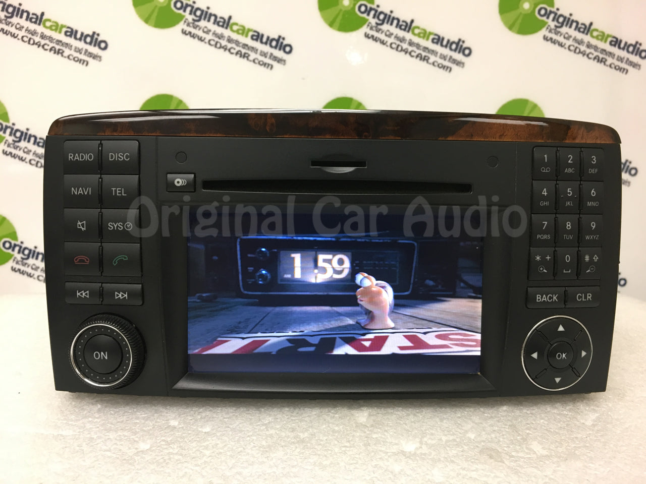 2009 Mercedes R-Class OEM Gracenote Navigation AM FM Sat Radio Media Receiver