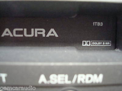 Acura TL 1TB3 Radio Tape Player 6 Disc CD Changer DVD 2004 2005 2006,1TB3, 39100-SEP-C011, 39100 SEP C011, 39100SEPC011