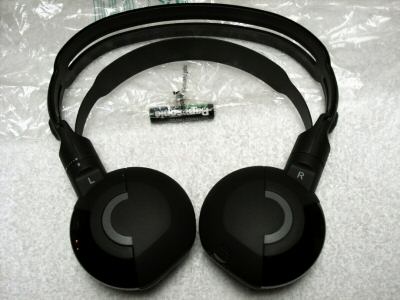 Honda Odyssey Pilot Acura MDX Headphones (2 Pair) 2005-2009