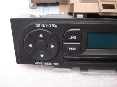 NEW ACURA MDX DVD Player LCD Display Screen Rear Entertainment System Light Saddle Tan 2005 2006 39460-S3V-C010-M1 05 06