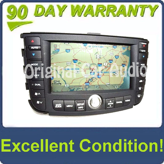 07-08 Acura TL DVD Navigation Screen 39050-SEP-A3, 39050SEPA3