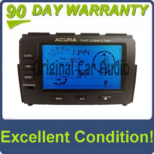 2001 2002 Acura MDX Trip Computer Display Screen 78200-S3V-A030-M1, 78200-S3V-A030, 78200S3VA030M1, 78200S3VA030