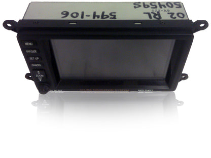 2000 2001 2002 2003 Acura RL GPS Screen NAVIGATION DISPLAY 39810-SZ3-A920-M1, 39810SZ3A91ZA,  39810SZ3A92ZA Navi Map