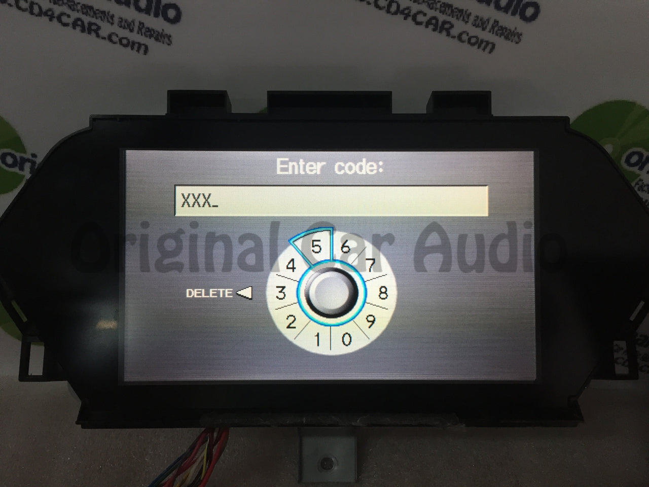 2007 - 2009 Acura MDX OEM Navigation Display LCD Screen