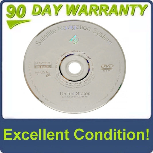 ACURA RL MDX Navigation Navteq Map Disc Disk DVD Rom BM515AO 4.81A