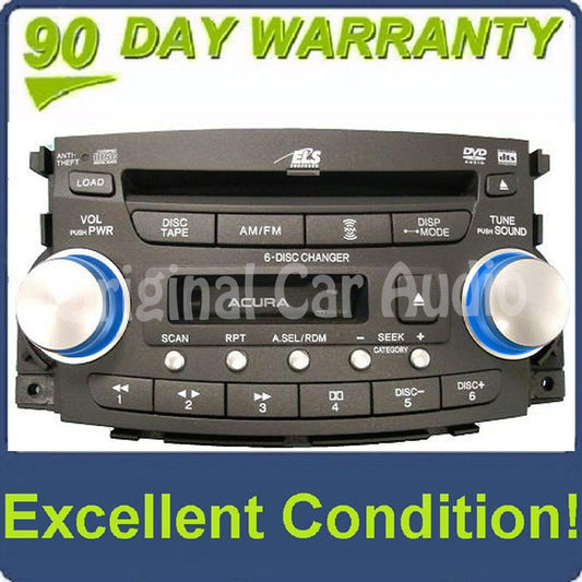 NEW Acura TL Radio 6 Disc CD Changer DVD Cassette 2004 2005 2006 1TB2