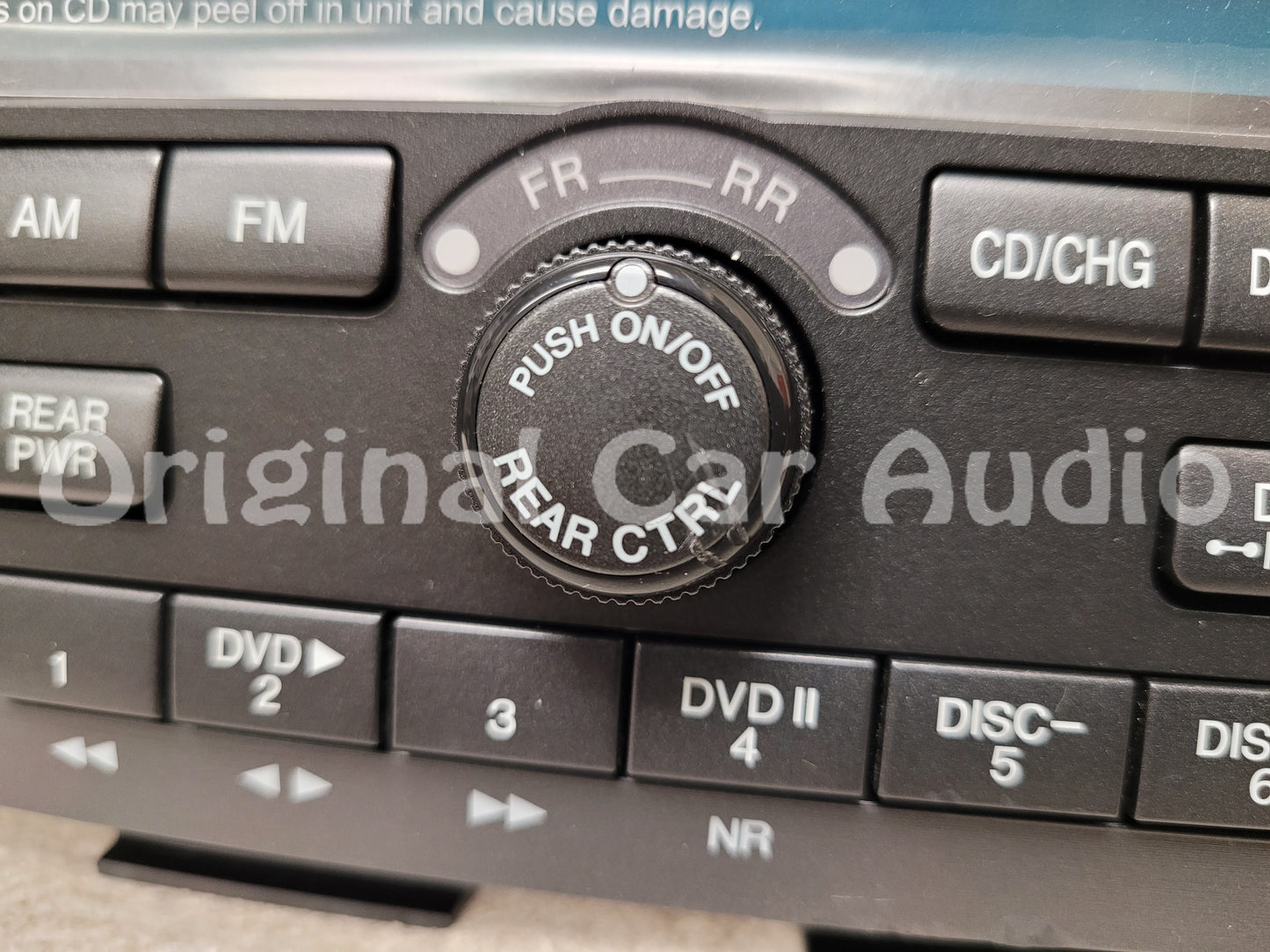 New 2005 2006 Acura MDX Radio DVD Player 6 CD Changer Stereo 1XF9 Blemished