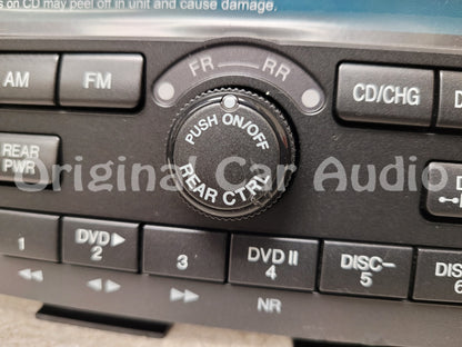 New 2005 2006 Acura MDX Radio DVD Player 6 CD Changer Stereo 1XF9 Blemished