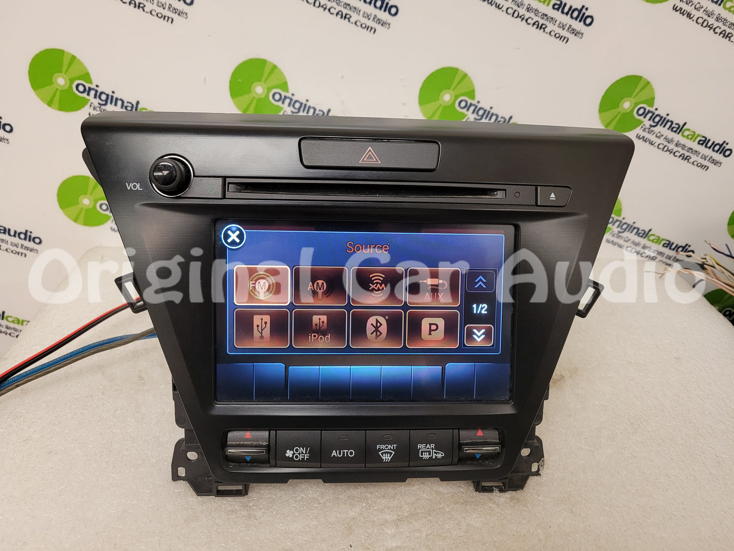 2016 - 2017 Acura MDX OEM Single CD AM FM Touch Screen Media Radio Receiver