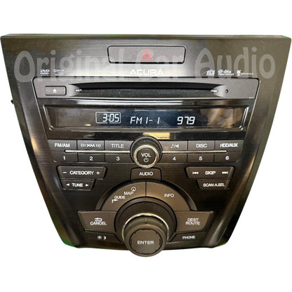 2013 - 2015 Acura ILX with factory navigation, Radio Stereo Receiver CD player