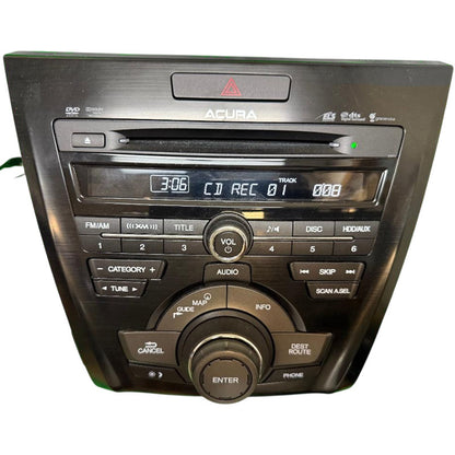 2013 - 2015 Acura ILX with factory navigation, Radio Stereo Receiver CD player