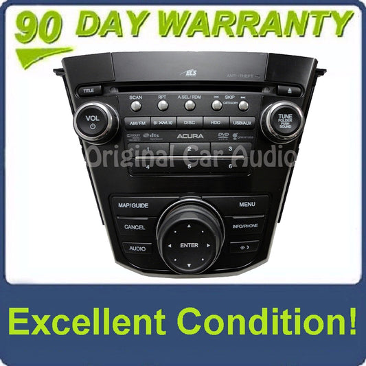 ACURA MDX Navigation Radio CD Player GPS 2AF1 w/ CODE