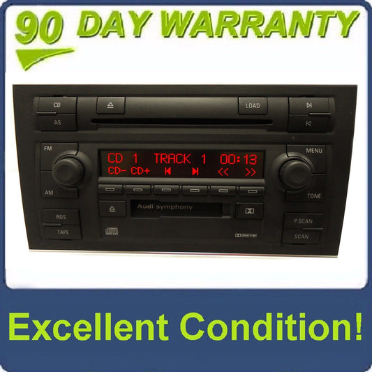 2002 2003 2004 Audi A4 S4 6 Disc CD Changer Player Radio Bose 8E0 035 195 A
