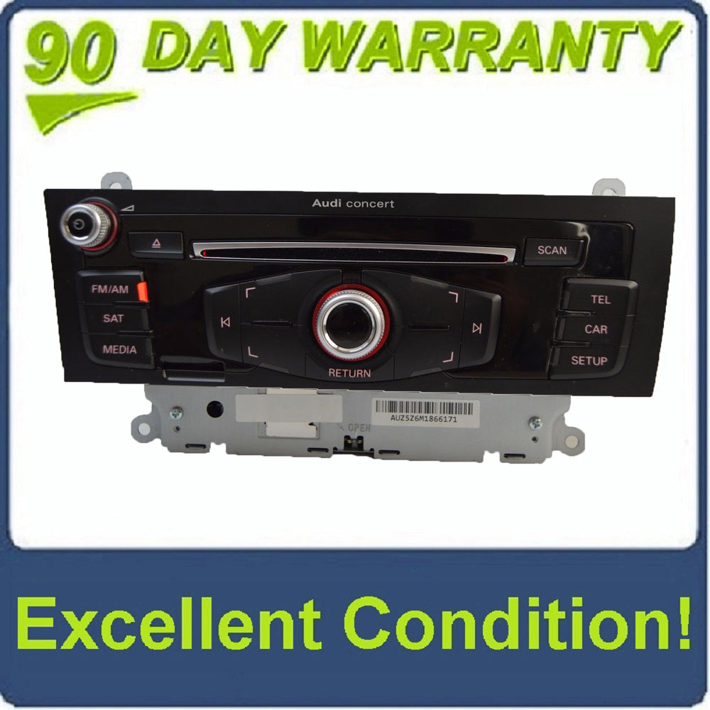 AUDI A4 A5 Satelitte Bluetooth Concert Radio 8T1 035 186R OEM