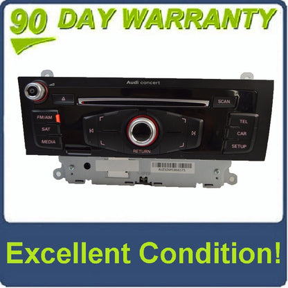 AUDI A4 A5 Satelitte Bluetooth Concert Radio 8T1 035 186R OEM