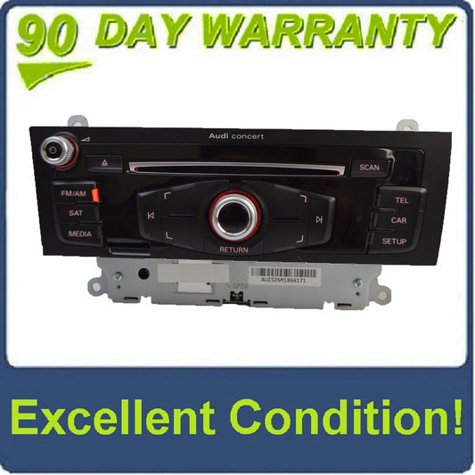 AUDI A4 A5 Satelitte Bluetooth Concert Radio 8T1 035 186R OEM