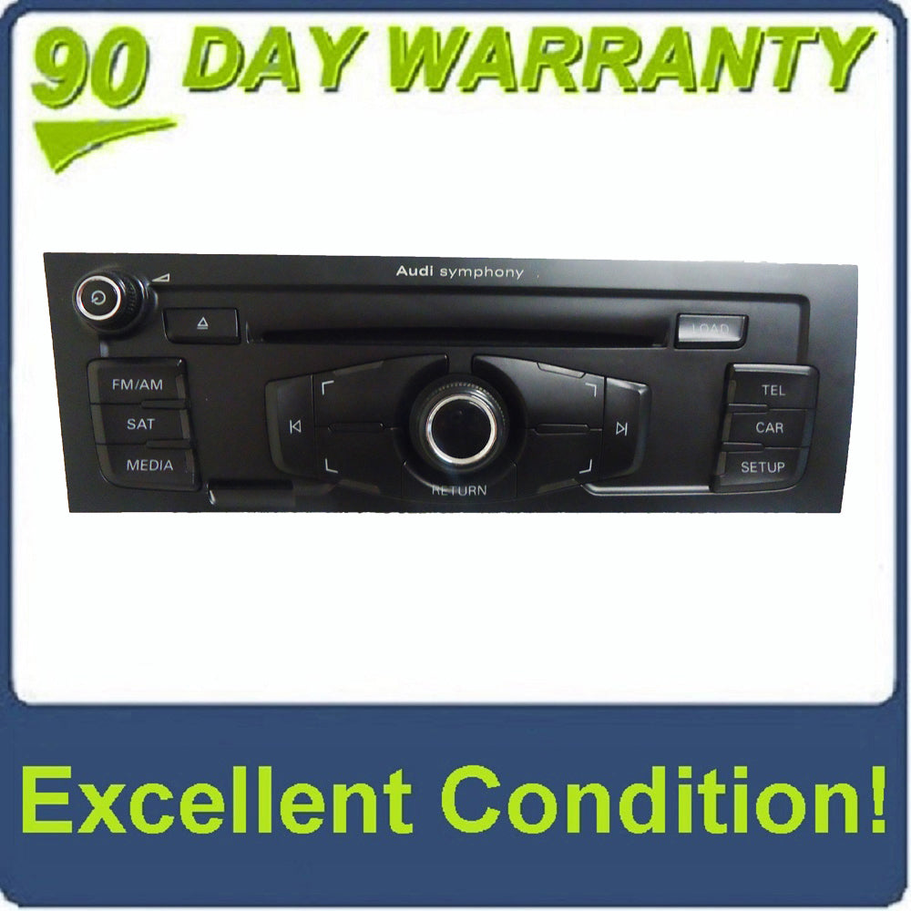 2009 AUDI A4 S4 OEM Symphony Stereo AM FM SAT Radio 6 Disc Changer CD Player