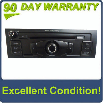 2009 AUDI A4 S4 OEM Symphony Stereo AM FM SAT Radio 6 Disc Changer CD Player