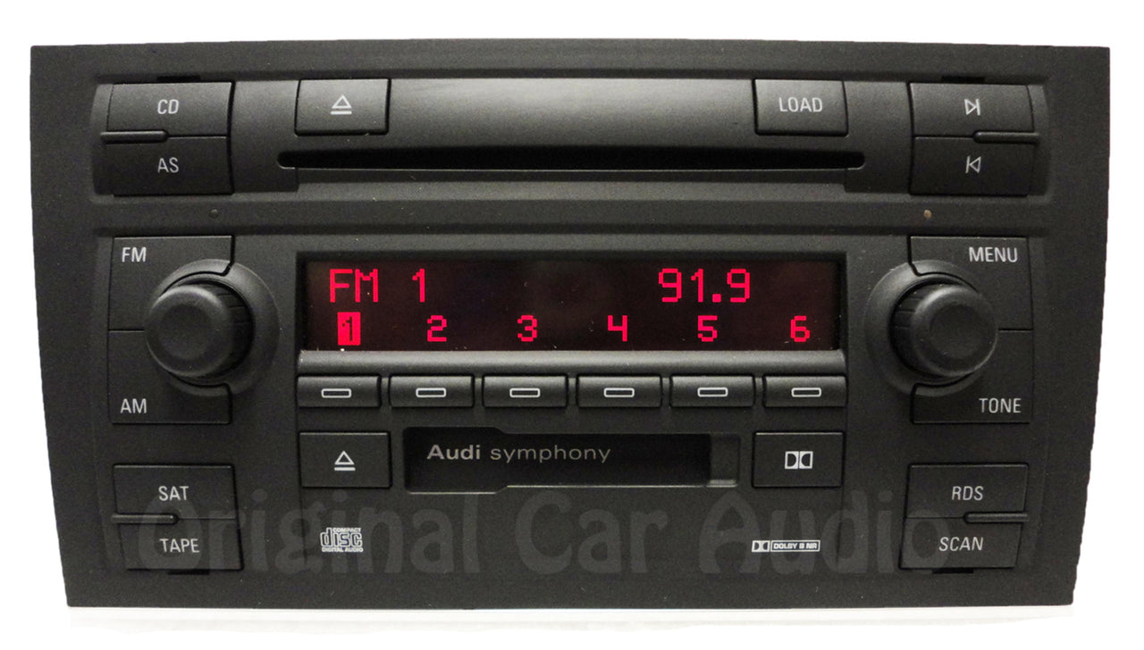 Audi A6 S6 Radio 6 CD Player Bose 4B0 035 195 N