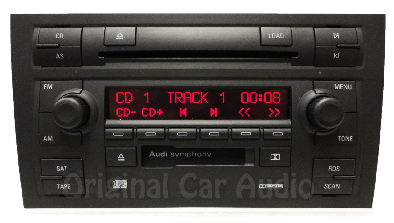 Audi A6 S6 Radio 6 CD Player Bose 4B0 035 195 N