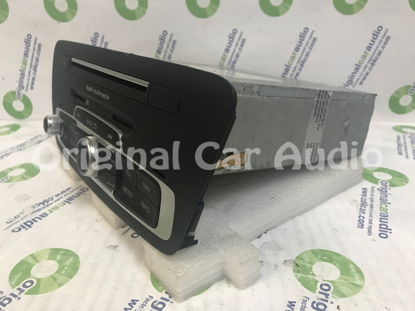 2014 - 2016 Audi Q3 Quattro OEM Factory Navigation Multimedia AM FM Radio Single SD Sim Card CD Player BLEMISHED