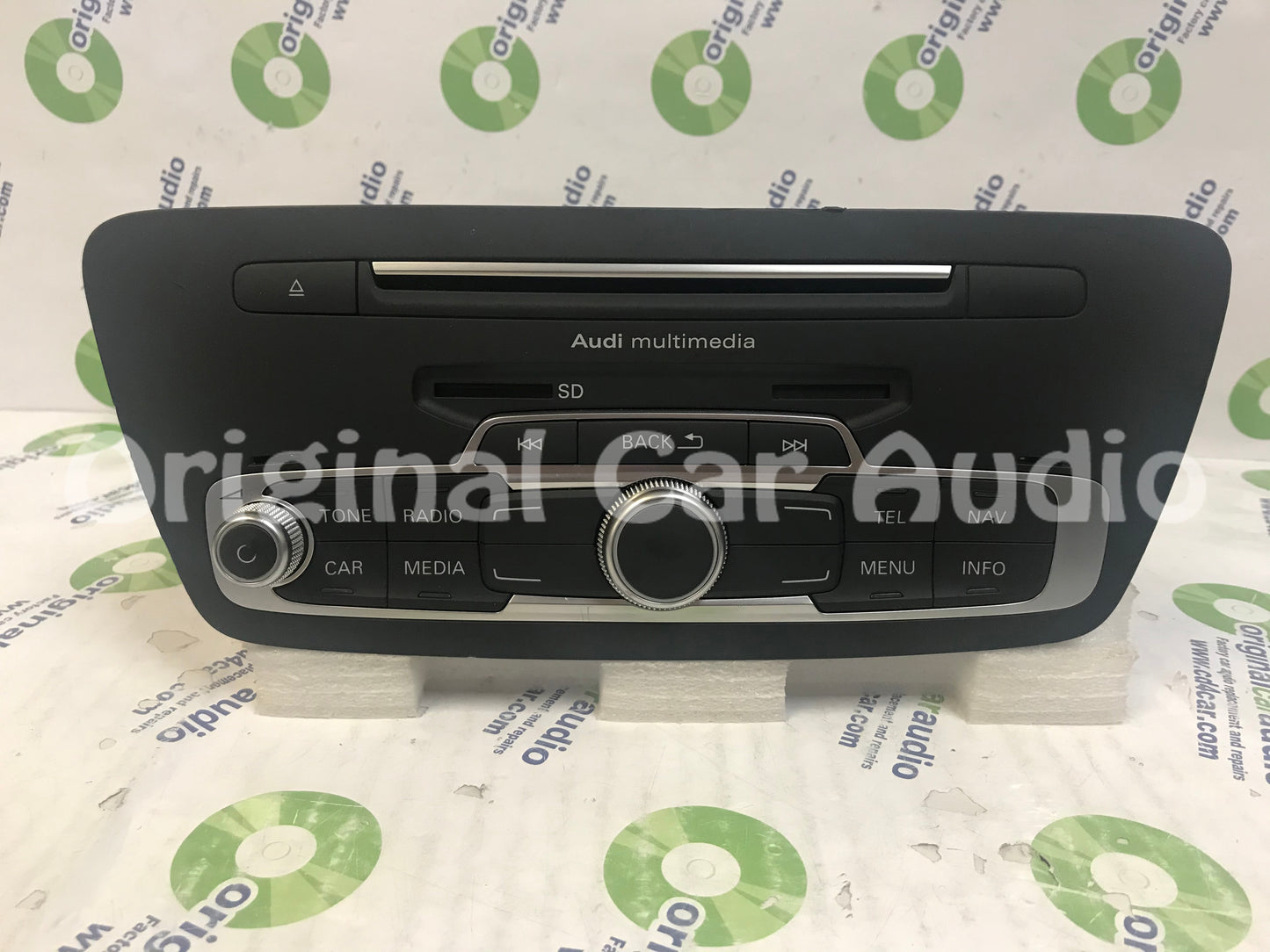 2014 - 2016 Audi Q3 Quattro OEM Factory Navigation Multimedia AM FM Radio Single SD Sim Card CD Player BLEMISHED