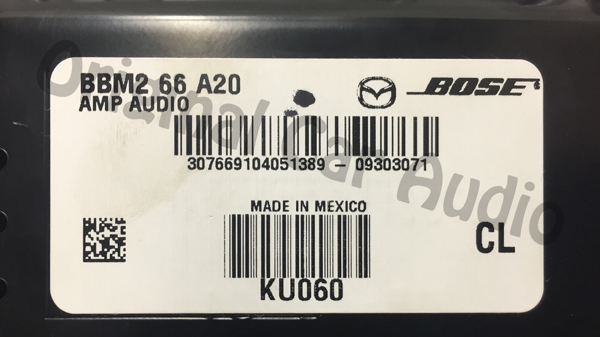 Refurbished 2009 2010 2011 2012 2013 Mazda 3 6 OEM BOSE Radio Amplifier