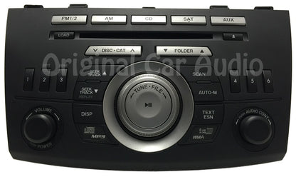 2010 2011 2012 2013 Mazda 3 OEM Radio SAT XM 6 CD CHANGER