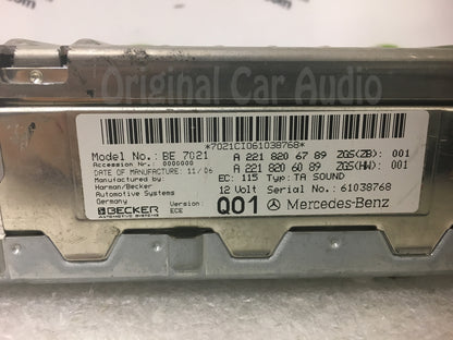 2007 - 2011 Mercedes CL-Class S-Class W216 W221 OEM Harman Kardon Logic 7 Amplifier Radio Receiver