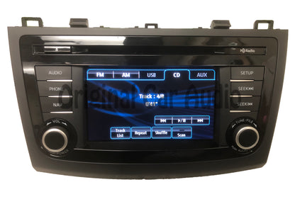 2012 - 2013 Mazda 3 Mazdaspeed 3 OEM BOSE Touch Screen Navigation Multi Media HD Radio Receiver