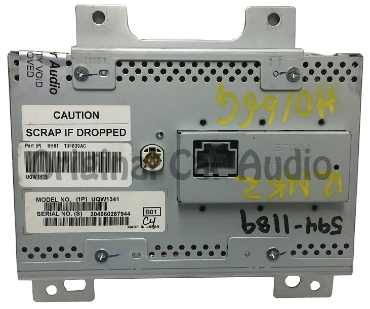 2011 - 2012 Lincoln MKZ OEM Media Information Display Navigation Screen