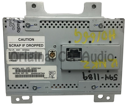 2011 - 2012 Lincoln MKZ OEM Media Information Display Navigation Screen