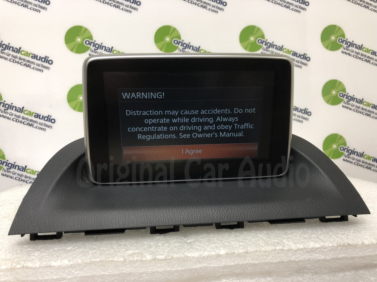 2014 - 2016 Mazda 3 OEM Information Navigation Display System with Tuner Control Module