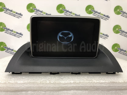 2014 - 2016 Mazda 3 OEM Information Navigation Display System with Tuner Control Module