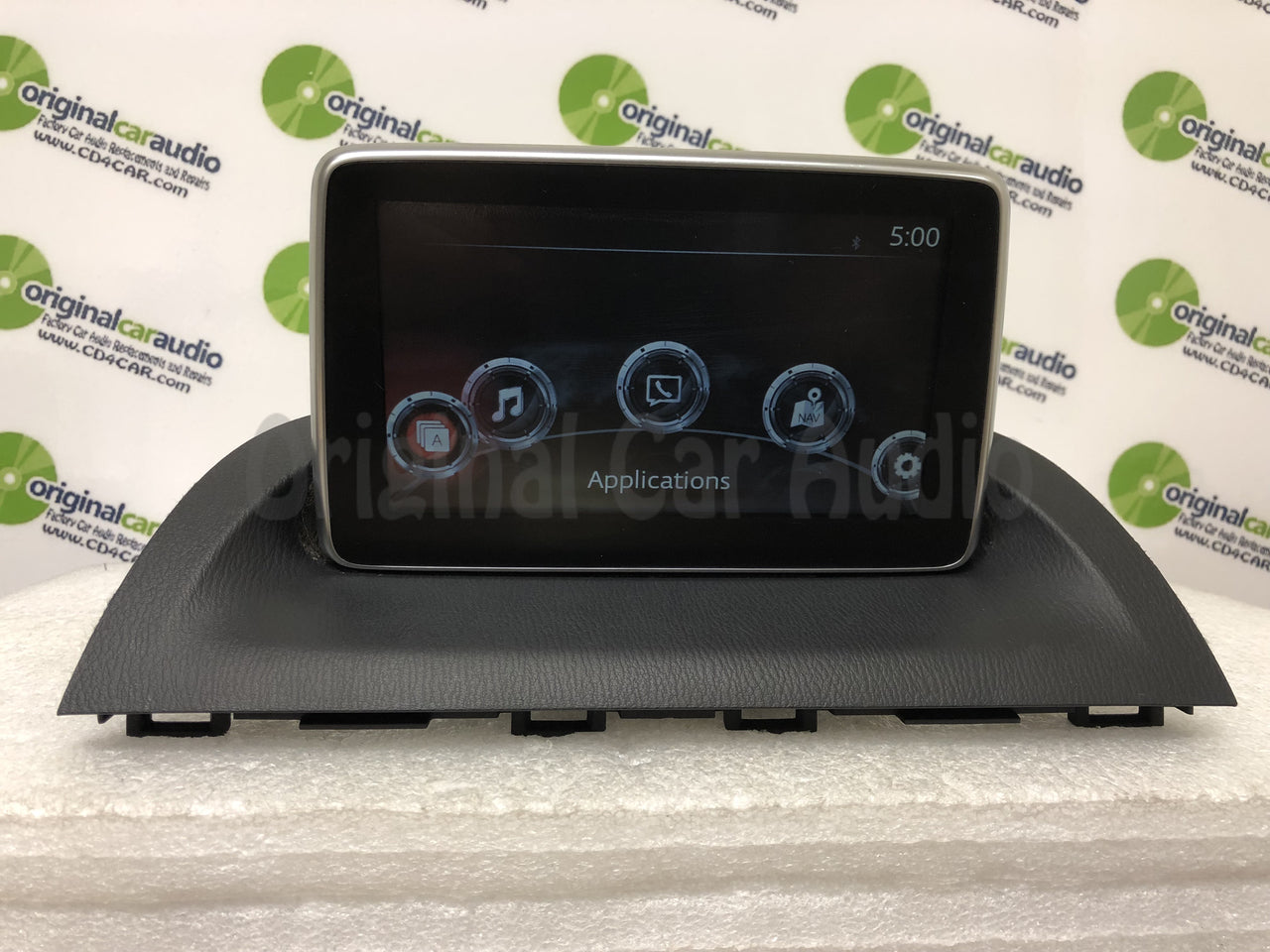 2014 - 2016 Mazda 3 OEM Information Navigation Display System with Tuner Control Module