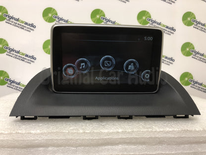 2014 - 2016 Mazda 3 OEM Information Navigation Display System with Tuner Control Module