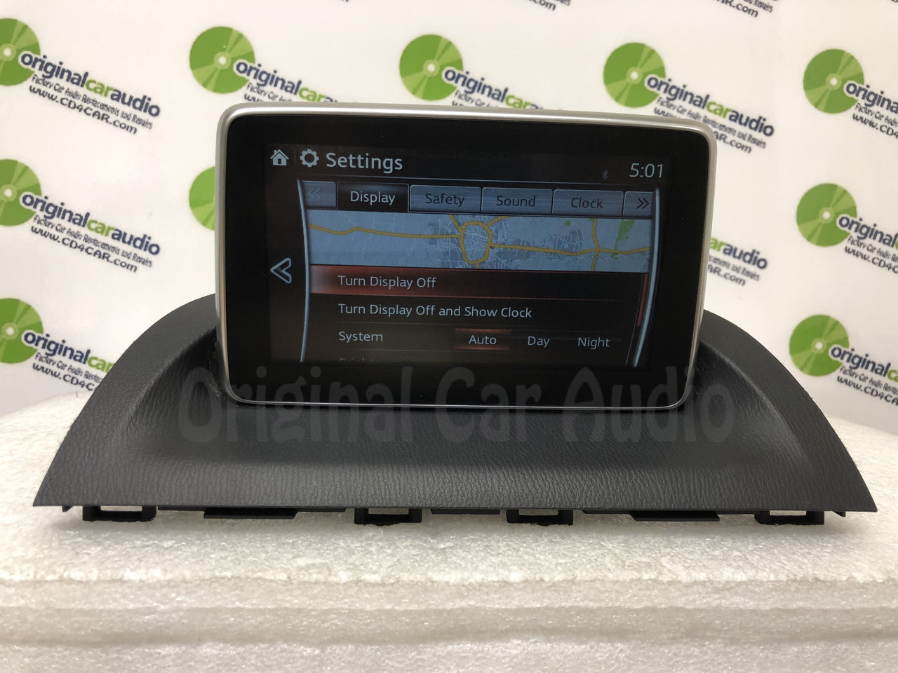 2014 - 2016 Mazda 3 OEM Information Navigation Display System with Tuner Control Module