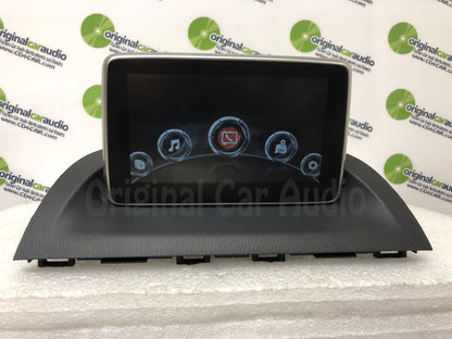 2014 - 2016 Mazda 3 OEM Information Navigation Display System with Tuner Control Module