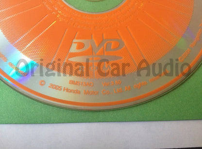 Acura Honda Satellite Navigation System GPS DVD Drive Disc BM513AO Ver. 3.50