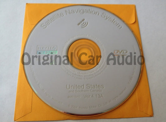 Acura Honda Satellite Navigation System GPS DVD Drive Disc BM515AO Ver. 4.13A