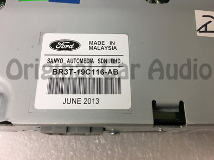 2010 2011 2012 FORD Fusion Mercury Milan DASH Radio INFORMATION Screen Display Non-Navigation BE5T-19C116-AA
