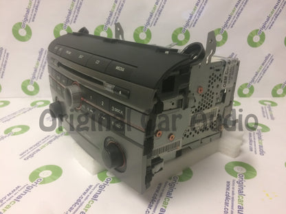 2005 - 2008 MAZDA 3 Radio Stereo 6 Disc Changer CD Player w/out Trip Display Silver Sat 2005 2006 2007 2008