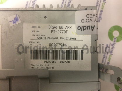 2005 - 2008 MAZDA 3 Radio Stereo 6 Disc Changer CD Player Sat Multi Function Audio System BR9K66ARX